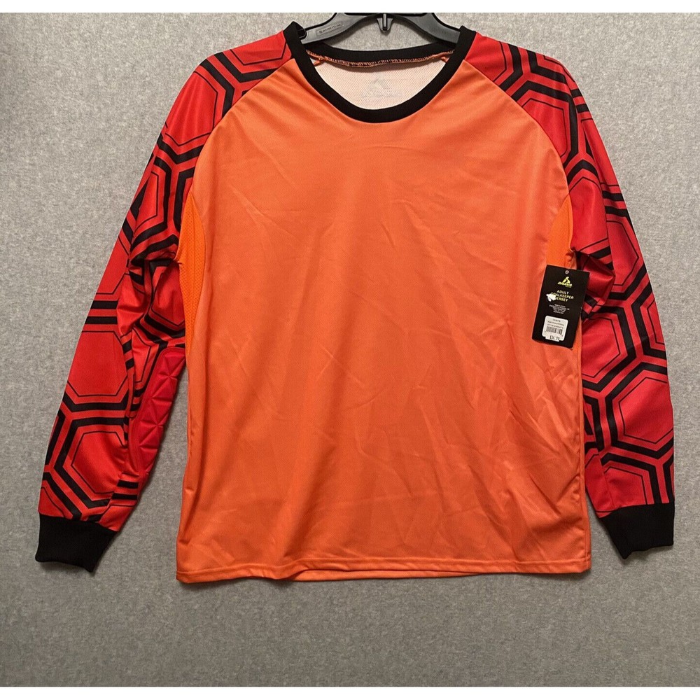 BRAVA ADULT Goalie Jersey XL - Elbow padding - Orange Red